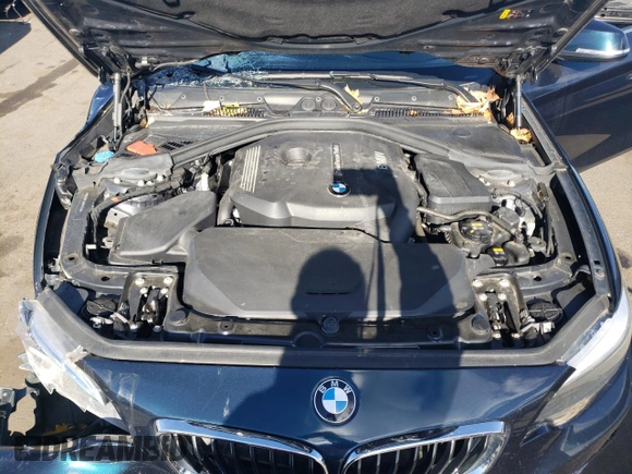 2017 BMW 2 Series 230i xDrive with VIN WBA2H9C35HV642432, listed as a Copart auction lot 78907754 with 57,866 mi miles and Salvage Title. Bid and sale history available at carsss.com. Image 11.