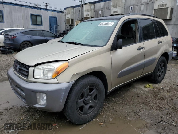 2003 Toyota RAV4 with VIN JTEGH20V330098598, listed as a Copart auction lot 49175015 with 203,886 mi miles and Clean Title. Bid and sale history available at DreamBid. Image 1.