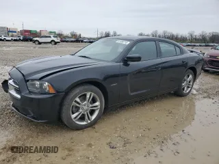 2012 Dodge Charger RT Max with VIN 2C3CDXDT8CH105100, listed as a Copart auction lot 51489715 with 196,346 mi miles and Salvage Title. Bid and sale history available at carsss.com. Image 1.