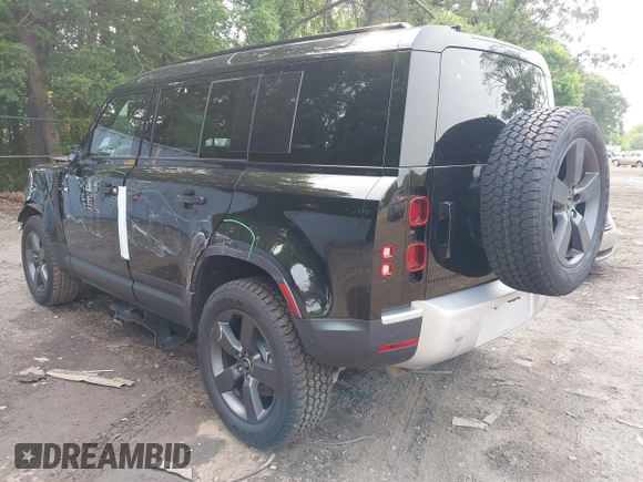 2025 Land Rover Defender S with VIN SALEJ7EXXS2442351, listed as a IAAI auction lot 42504524 with 1,959 mi miles and . Bid and sale history available at DreamBid. Image 3.