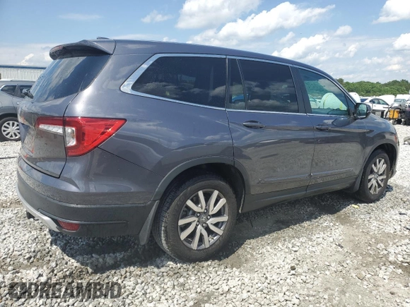 2019 Honda Pilot EX-L z VIN 5FNYF5H59KB028124, wystawiony jako Copart lot #57065075 z przebiegiem 55 260 mil mil oraz Szkoda całkowita • Salvage title. Historia ofert i sprzedaży dostępna na DreamBid. Obrazek 3.