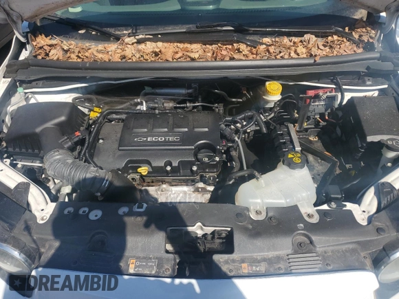 2014 Chevrolet Sonic LTZ with VIN 1G1JE5SB7E4202652, listed as a Copart auction lot 48540805 with 128,328 mi miles and Salvage Title. Bid and sale history available at carsss.com. Image 11.
