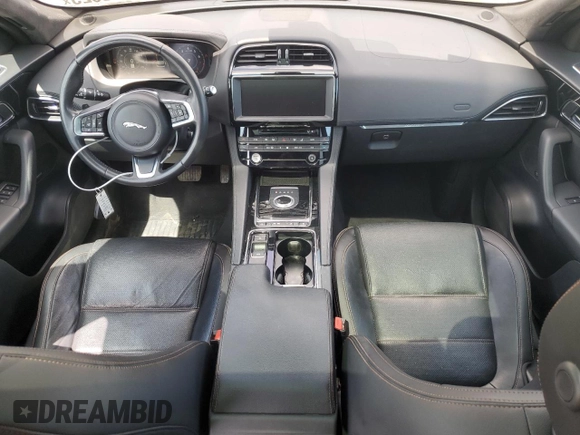 2020 Jaguar F-Pace 25t Prestige with VIN SADCK2FX5LA644555, listed as a Copart auction lot 56758625 with 117,726 mi miles and Clean title. Bid and sale history available at DreamBid. Image 8.
