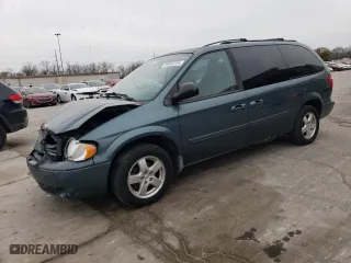 2006 Dodge Grand Caravan SXT with VIN 2D4GP44LX6R865372, listed as a Copart auction lot 80543244 with 216,856 mi miles and Salvage Title. Bid and sale history available at carsss.com. Image 1.