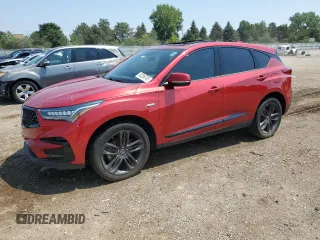 2020 Acura RDX w/A-Spec Pkg with VIN 5J8TC2H65LL032407, listed as a Copart auction lot 63296745 with Not provided miles and Salvage title. Bid and sale history available at DreamBid. Image 1.