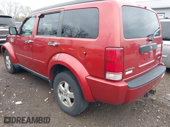 2008 Dodge Nitro SXT with VIN 1D8GU28K78W105035, listed as a IAAI auction lot 41921217 with 251,324 mi miles and . Bid and sale history available at DreamBid. Image 3.