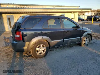 2008 Kia Sorento EX with VIN KNDJC736685835927, listed as a Copart auction lot 80550214 with 89,662 mi miles and Salvage Title. Bid and sale history available at carsss.com. Image 3.