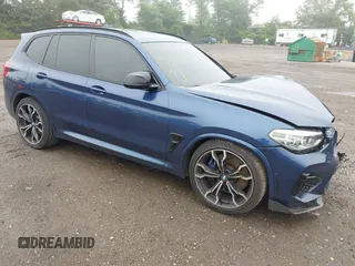 2020 BMW X3 M Competition z VIN 5YMTS0C03L9B74349, wystawiony jako IAAI lot #42532945 z przebiegiem 41 604 mil mil oraz . Historia ofert i sprzedaży dostępna na DreamBid. Obrazek 1.