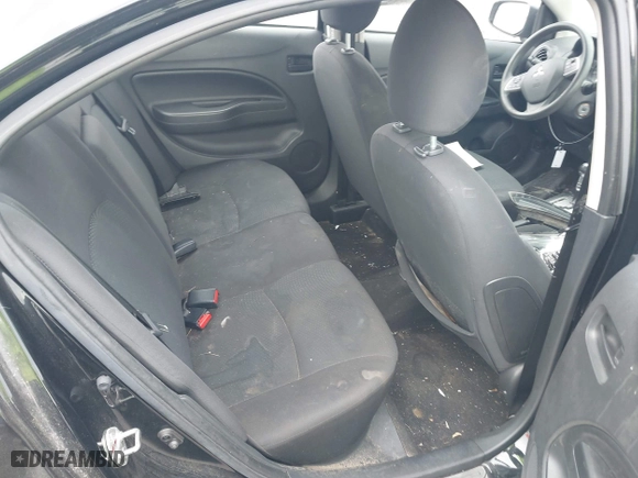 2019 Mitsubishi Mirage G4 ES with VIN ML32F3FJ5KHF04336, listed as a IAAI auction lot 42010667 with 74,910 mi miles. Bid and sale history available at carsss.com. Image 8.