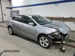 2015 Dodge Dart SXT with VIN 1C3CDFBH2FD201458, listed as a Copart auction lot 45714105 with 93,896 mi miles and Salvage Title. Bid and sale history available at DreamBid. Image 4.