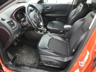 2019 Jeep Compass Trailhawk with VIN 3C4NJDDB5KT597819, listed as a Copart auction lot 51287675 with 126,454 mi miles and Salvage Title. Bid and sale history available at carsss.com. Image 7.