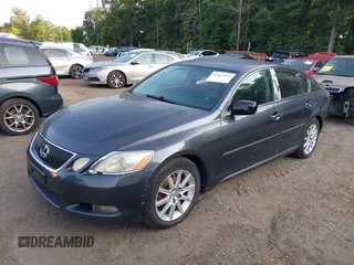 2006 Lexus GS 300 z VIN JTHCH96S360003694, wystawiony jako IAAI lot #42423451 z przebiegiem 202 988 mil mil oraz . Historia ofert i sprzedaży dostępna na DreamBid. Obrazek 2.