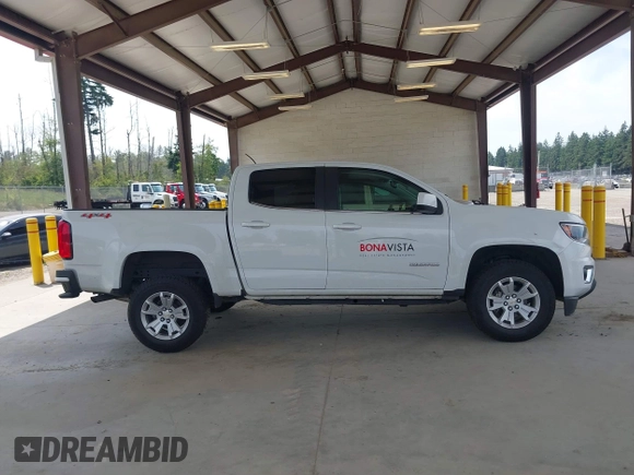 2018 Chevrolet Colorado 4WD LT with VIN 1GCGTCENXJ1277214, listed as a IAAI auction lot 42514964 with 64,635 mi miles and . Bid and sale history available at DreamBid. Image 13.
