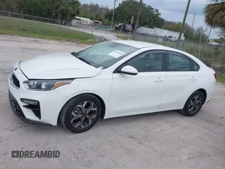2020 Kia Forte LXS with VIN 3KPF24AD0LE226080, listed as a IAAI auction lot 41624285 with 10,122 mi miles. Bid and sale history available at carsss.com. Image 14.