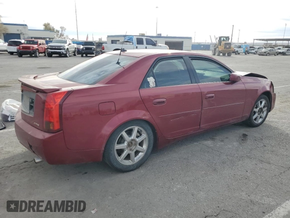 2004 Cadillac CTS with VIN 1G6DM577840132566, listed as a Copart auction lot 82704214 with 150,772 mi miles and Salvage Title. Bid and sale history available at DreamBid. Image 3.