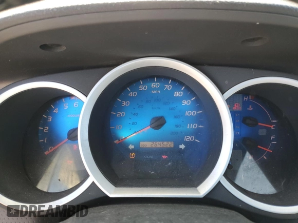 2006 Toyota Tacoma with VIN 5TEUU42N66Z158177, listed as a Copart auction lot 46670645 with 264,522 mi miles and Salvage Title. Bid and sale history available at carsss.com. Image 9.