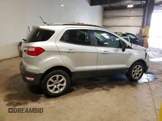 2021 Ford EcoSport SE with VIN MAJ6S3GL0MC402777, listed as a Copart auction lot 58030075 with 33,496 mi miles and Salvage title. Bid and sale history available at DreamBid. Image 3.