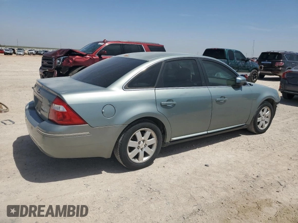 2006 Ford Five Hundred SEL with VIN 1FAHP24156G169689, listed as a Copart auction lot 71035144 with 107,486 mi miles and Salvage Title. Bid and sale history available at carsss.com. Image 3.