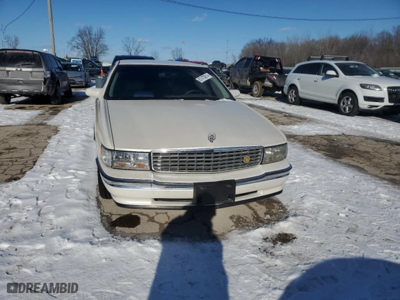 1996 Cadillac DeVille with VIN 1G6KD52Y7TU234357, listed as a Copart auction lot 87470814 with 0 mi miles and Salvage Title. Bid and sale history available at carsss.com. Image 5.