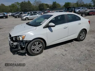 2013 Chevrolet Sonic LT with VIN 1G1JC5SH4D4164838, listed as a Copart auction lot 53611635 with 134,098 mi miles and Salvage Title. Bid and sale history available at DreamBid. Image 1.