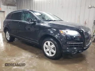 2015 Audi Q7 3.0T Premium with VIN WA1CGAFE3FD019834, listed as a Copart auction lot 83068494 with 89,641 mi miles and Salvage Title. Bid and sale history available at carsss.com. Image 4.