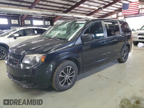 2015 Dodge Grand Caravan SE with VIN 2C4RDGBG5FR550307, listed as a Copart auction lot 56277375 with 121,880 mi miles and Clean Title. Bid and sale history available at DreamBid. Image 1.