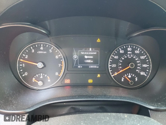 2017 Kia Optima LX with VIN 5XXGT4L35HG177883, listed as a Copart auction lot 50220195 with 108,058 mi miles and Salvage title. Bid and sale history available at DreamBid. Image 9.