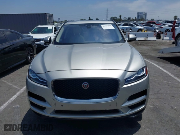 2017 Jaguar F-Pace 20d Prestige with VIN SADCK2BN1HA099059, listed as a IAAI auction lot 42720996 with 91,043 mi miles and . Bid and sale history available at DreamBid. Image 6.