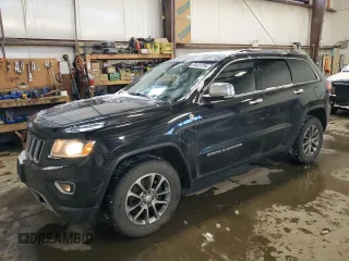 2014 Jeep Grand Cherokee Limited with VIN 1C4RJFBG5EC322141, listed as a Copart auction lot 84431254 with 162,698 mi miles and Salvage Title. Bid and sale history available at DreamBid. Image 1.