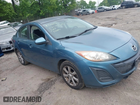 2011 Mazda Mazda3 i Touring with VIN JM1BL1VG4B1375978, listed as a IAAI auction lot 42120448 with 144,753 mi miles. Bid and sale history available at carsss.com. Image 1.