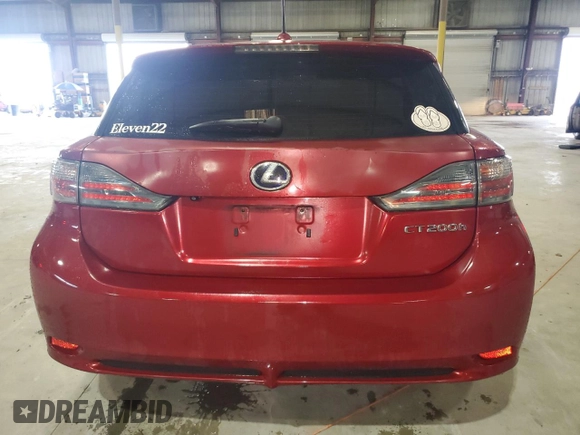 2011 Lexus CT 200h with VIN JTHKD5BH8B2033847, listed as a Copart auction lot 59669755 with 181,658 mi miles and Clean title. Bid and sale history available at DreamBid. Image 6.