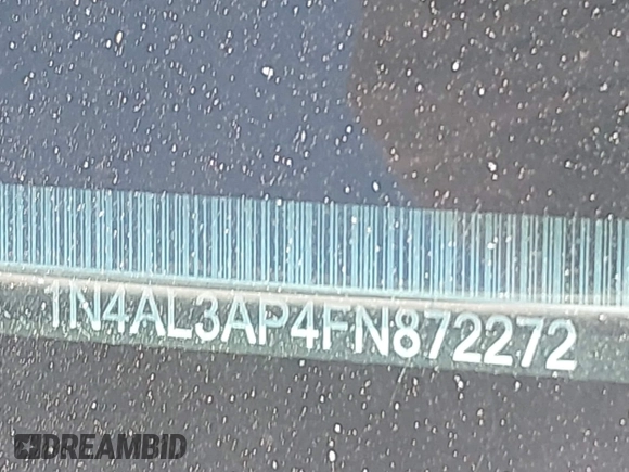 2015 Nissan Altima S z VIN 1N4AL3AP4FN872272, wystawiony jako IAAI lot #41982118 z przebiegiem 106 907 mil mil oraz . Historia ofert i sprzedaży dostępna na DreamBid. Obrazek 16.