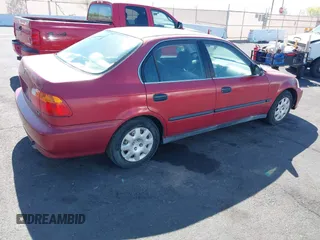 1999 Honda Civic LX with VIN 1HGEJ6671XL046764, listed as a IAAI auction lot 42055408 with 208,308 mi miles. Bid and sale history available at carsss.com. Image 4.