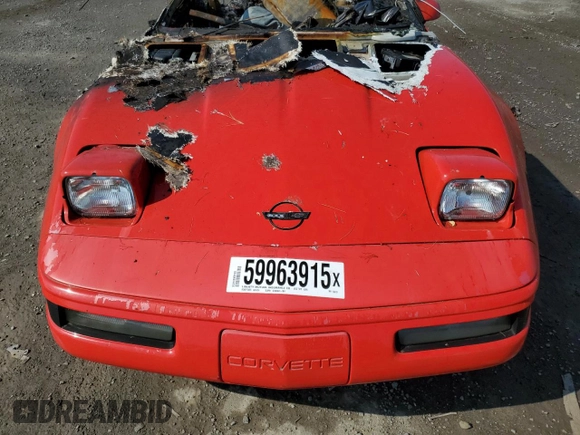 1993 Chevrolet Corvette z VIN 1G1YY33P2P5120037, wystawiony jako Copart lot #59963915 z przebiegiem Nie podano mil oraz Czysty tytuł • Clean title. Historia ofert i sprzedaży dostępna na DreamBid. Obrazek 11.