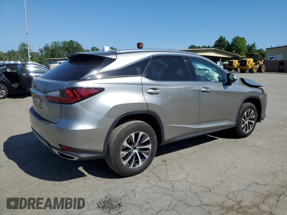 2022 Lexus RX 350 z VIN 2T2HZMDA9NC309753, wystawiony jako Copart lot #62212495 z przebiegiem 20 199 mil mil oraz Szkoda całkowita • Salvage title. Historia ofert i sprzedaży dostępna na DreamBid. Obrazek 3.