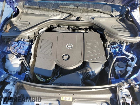 2025 Mercedes-Benz GLC with VIN W1NKM4GB8SF262627, listed as a Copart auction lot 52363885 with 3,398 mi miles and Salvage Title. Bid and sale history available at carsss.com. Image 12.
