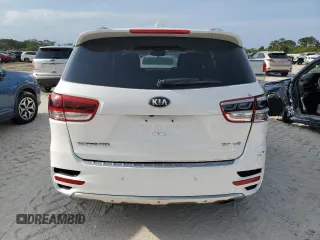 2016 Kia Sorento SX z VIN 5XYPK4A50GG008162, wystawiony jako Copart lot #55602355 z przebiegiem 49 987 mil mil oraz Szkoda całkowita • Salvage title. Historia ofert i sprzedaży dostępna na DreamBid. Obrazek 6.