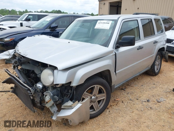 2007 Jeep Patriot Sport with VIN 1J8FT28W37D400538, listed as a IAAI auction lot 42110208 with 231,994 mi miles and . Bid and sale history available at DreamBid. Image 2.