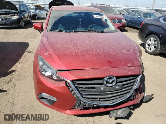 2014 Mazda 3 i Touring with VIN JM1BM1V74E1162501, listed as a Copart auction lot 48754505 with 125,717 mi miles and Salvage Title. Bid and sale history available at DreamBid. Image 5.