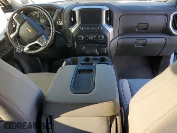 2021 Chevrolet Silverado 1500 LT with VIN 3GCUYDET7MG288203, listed as a Copart auction lot 89293605 with 40,755 mi miles and Salvage Title. Bid and sale history available at carsss.com. Image 8.