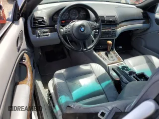 2002 BMW 3 Series 325Ci with VIN WBABS33462PG82685, listed as a Copart auction lot 55332725 with 121,614 mi miles and Salvage Title. Bid and sale history available at DreamBid. Image 8.