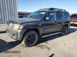 2005 Nissan Xterra S with VIN 5N1AN08U75C605955, listed as a Copart auction lot 86312974 with 152,300 mi miles and Salvage Title. Bid and sale history available at carsss.com. Image 1.