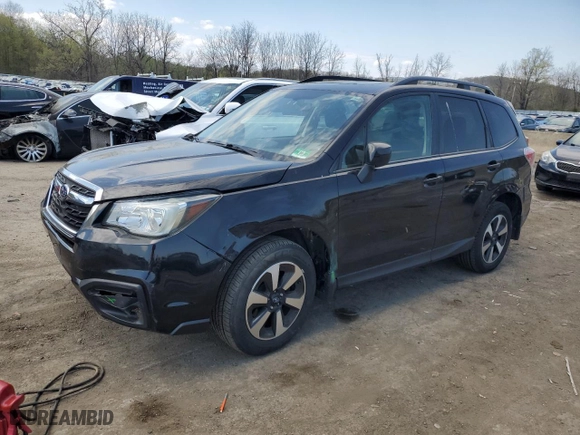 2017 Subaru Forester Premium with VIN JF2SJAEC8HH450816, listed as a Copart auction lot 54116085 with 96,197 mi miles and Salvage Title. Bid and sale history available at carsss.com. Image 1.