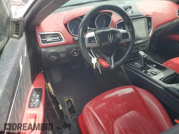 2019 Maserati Ghibli z VIN ZAM57XSA3K1319532, wystawiony jako Copart lot #74282384 z przebiegiem Nie podano mil oraz Nie do naprawy. Historia ofert i sprzedaży dostępna na DreamBid. Obrazek 8.