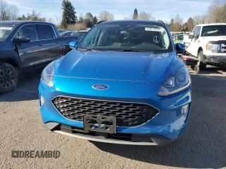 2021 Ford Escape SEL with VIN 1FMCU9H9XMUB02165, listed as a Copart auction lot 44816935 with 35,305 mi miles and Salvage Title. Bid and sale history available at DreamBid. Image 5.