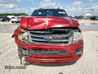 2017 Ford Expedition XLT with VIN 1FMJU1HT8HEA25610, listed as a Copart auction lot 61426525 with 141,409 mi miles and Salvage title. Bid and sale history available at DreamBid. Image 5.