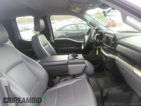 2021 Ford F-150 XL with VIN 1FTEX1EP0MKE07923, listed as a IAAI auction lot 41726506 with 99,518 mi miles and . Bid and sale history available at DreamBid. Image 5.