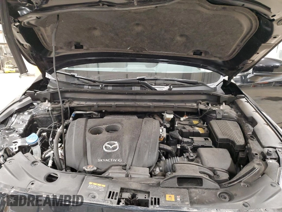 2023 Mazda CX-5 2.5 S with VIN JM3KFBAM5P0260383, listed as a Copart auction lot 51846035 with 29,977 mi miles and Salvage Title. Bid and sale history available at carsss.com. Image 12.