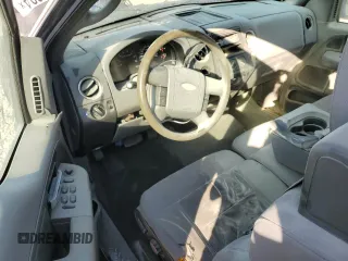 2005 Ford F-150 XLT with VIN 1FTPX02575KC00100, listed as a Copart auction lot 75276604 with 126,922 mi miles and Salvage Title. Bid and sale history available at carsss.com. Image 8.