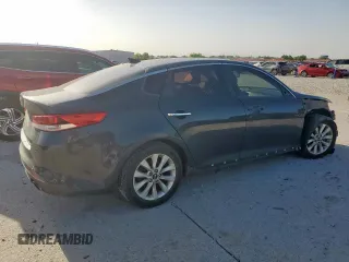 2016 Kia Optima LX with VIN 5XXGT4L38GG077310, listed as a Copart auction lot 57438535 with 113,047 mi miles and Salvage title. Bid and sale history available at DreamBid. Image 3.
